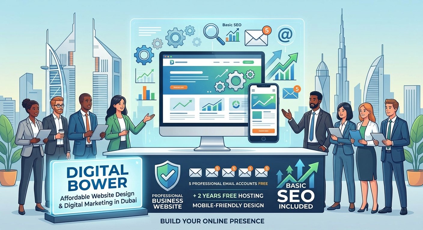 Digital Bower – Affordable Website Design & Digital Marketing Company in Dubai